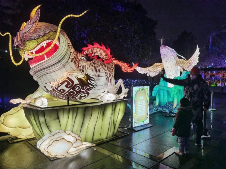 元宇宙新春灯会幻美呈现“山海长安”