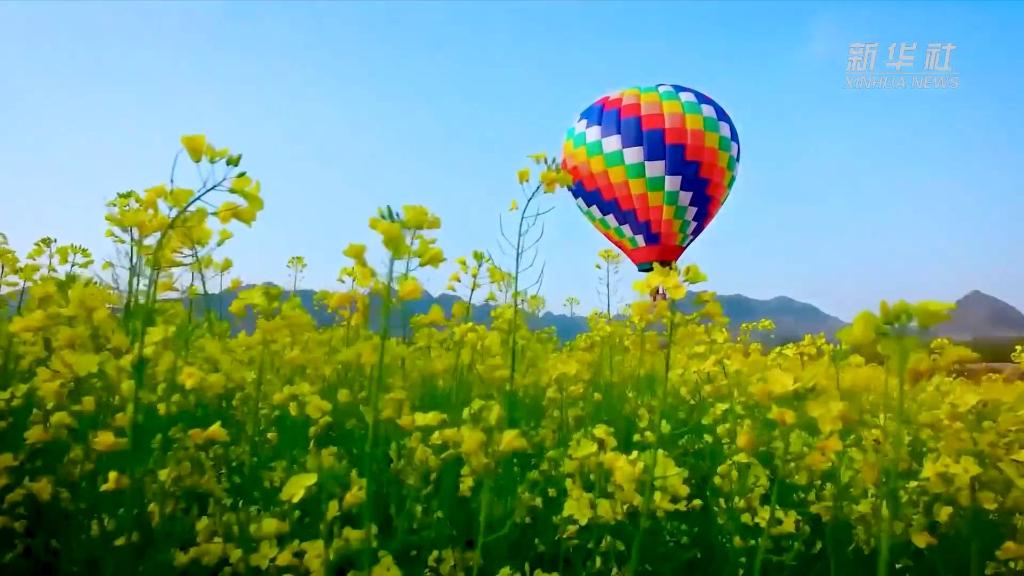 陕西：“赏花专列”开启春之旅